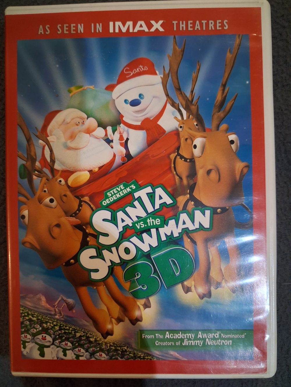 Santa vs. the Snowman 3D Holiday DVD